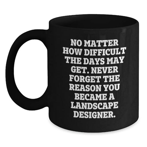Funny Landscape Designer Gifts for Friends - Christmas Unique Mugs for Landscape Designers from Coworkers - Main