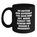 Funny Machinist Gifts for Him, Black Coffee Mug with Inspirational Quote - Perfect for Christmas Unique Gifts from Men to Machinist Friends - Main