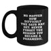 Funny Rescue Worker Gifts for Men Women Friends Family Members - Black Coffee Mug with Inspirational Quote for Rescue Worker Enthusiasts - Main