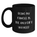 Funny Black Coffee Mugs for Fiancee, Gifts from Men, Unique Valentine's Unique Gifts for Women - Main
