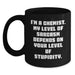 Gifts for Chemists, Funny 'I'm A Chemist' Black Coffee Mugs, Valentine's Unique Gifts from Friends - Main