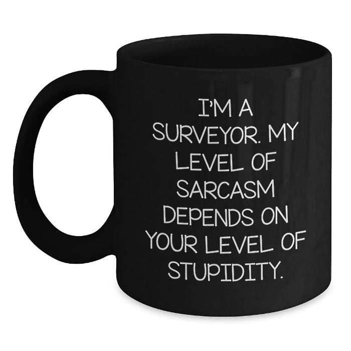 Funny Surveyor Gifts for Men from Friends Christmas Unique Mug Ideas - Main