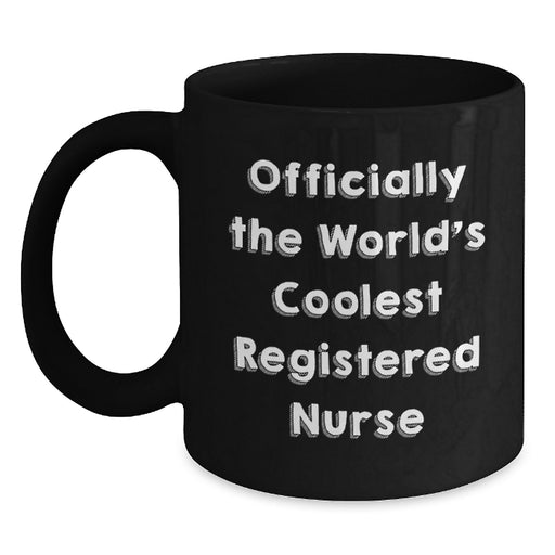 Gifts for Registered Nurses, Funny Quotes Gifts from Family, Black Coffee Mug for Dad's Father's Day Unique - Main