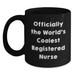 Gifts for Registered Nurses, Funny Quotes Gifts from Family, Black Coffee Mug for Dad's Father's Day Unique - Main