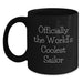 Funny Sailor Quotes Black Coffee Mug Gifts for Sailor Men Birthday Unique Presents from Friends - Main