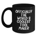 Funny Tool Maker Gifts from Friends, Inspirational Quotes for Tool Makers, Black Coffee Mug, Graduation Unique Gifts - Main