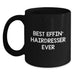 Funny Hairdresser Gift Ideas - Black Coffee Mug for Hairdresser Friends, Perfect Unique Mother's Day Unique Gifts from Women to Hairdresser Family Members - Main