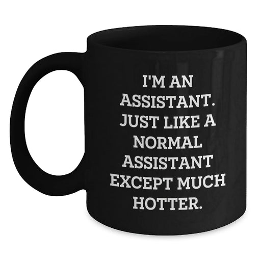 Funny Assistant Black Coffee Mugs Gifts from Men to Coworkers for Christmas Unique Ideas - Main
