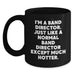 Funny Band Director Gifts for Men, Black Coffee Mug, Christmas Unique Presents from Friends, Band Director Humorous Quote - Main