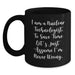 Funny Nuclear Technologist Gifts for Him - 'I Am A Nuclear Technologist' Black Coffee Mug, Unique Graduation Unique Gifts for Friends Family Coworkers - Main