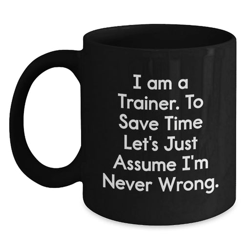 Funny Trainer Mug Gifts from Friends for Men on Birthday Unique Occasions - Main