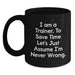 Funny Trainer Mug Gifts from Friends for Men on Birthday Unique Occasions - Main