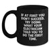 Electrician Humor Funny Quote Black Coffee Mugs Gifts from Friends for Electrician, Christmas Unique Gifts - Main
