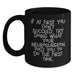 Funny Gifts from Friends and Family for Neurosurgeon Mom, Black Coffee Mug with Inspirational Quote, Perfect for Neurosurgeon Women, Funny Gifts for Mom on Mother's Day - Main