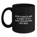 Funny Kite Flying Post-apocalyptic Life Skill Black Coffee Mugs for Kite Enthusiasts Gifts from Friends, Family, Coworkers, Graduation Unique Gifts for Men, Women, Kite Flying Lovers - Main