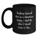 Gifts from Thrifters, Funny Thrifting Started Out As A Harmless Hobby. I Had No Idea It Would Come To This... Black Coffee Mug, Graduation Unique Gifts - Main