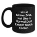 Cool Banker Dad Black Coffee Mug, Funny Quote Gifts from Men to Banker Friends for Birthday - Main