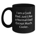 Funny Graduation Gifts for Cook Dad, Unique Black Coffee Mug, Ceramic, Microwave and Dishwasher Safe - Main