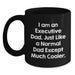 Executive Dad Gift Funny Quote Black Coffee Mug for Him Graduation Unique Ideas Men - Main