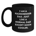 Cool Hairdresser Gifts from Dad to Hairdresser - Funny Black Coffee Mug for Graduation Unique Gifts - Main