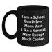 Funny School Bus Driver Gifts from Family - Mom's Cooler Coffee Mug for School Bus Driver Graduation - Main