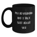 Funny Abyssinian Cat Gifts from Friends, Unique Black Coffee Mugs for Graduation, 'My Abyssinian And I Talk Shit About You' Quote - Main