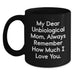 Funny Unbiological Mom Gifts from Family, Always Remember, Unique Black Coffee Mugs for Unbiological Mom, Christmas Unique Gifts - Main