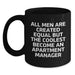 Gifts from Family, Funny Quote for Apartment Manager, Black Coffee Mug, Christmas Unique - Main