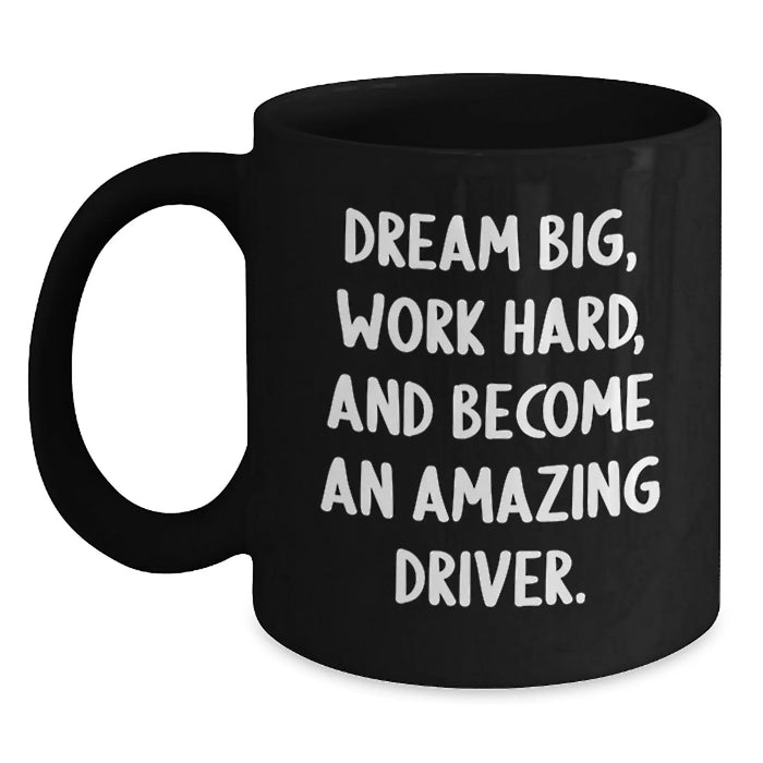Funny Driver Gifts from Friends - Driver Coffee Mug for Birthday Unique Gifts for Driver - Main