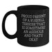 Funny Russell Terrier Dog Quotes Gifts for Men Women Friends Family - Russell Terrier Dog Black Coffee Mugs - Gifts from Men Women Friends Family - Russell Terrier Dog Lovers Black Coffee Mug - Main