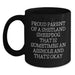 Funny Shetland Sheepdog Quotes Gifts for Men from Proud Parents, Black Coffee Mugs for Graduation, Gifts from Friends for Shetland Sheepdog Lovers - Main