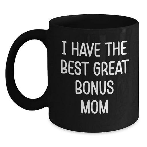 Funny Bonus Mom Gifts for Christmas Unique Mugs from Men to Women - Main