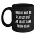 Utah Proud Gifts from Friends Black Coffee Mugs, Funny Quote 'I Might Not Be Perfect But At Least I Am From Utah' Gifts for Utah Residents, Birthday Unique Gifts from Men to Women - Main