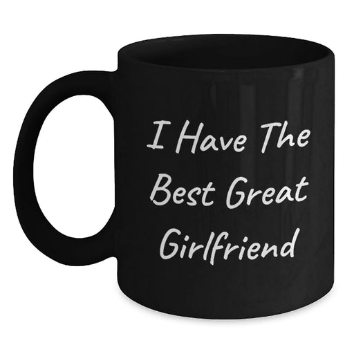 Funny Sweetheart Gifts from Sweetheart, I Have The Best Great Sweetheart, Black Coffee Mug for Her - Main