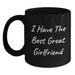 Funny Sweetheart Gifts from Sweetheart, I Have The Best Great Sweetheart, Black Coffee Mug for Her - Main