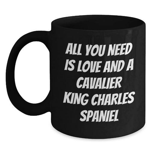 Funny Cavalier King Charles Spaniel Dog Quote Gifts from Friends and Family for Christmas Unique Mugs - Main