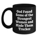 Funny Trucker Gifts from Men, Women, Friends to Trucker, Black Coffee Mugs for Christmas Unique Gifts - Main