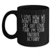 Funny Actuary Gifts for Men, Unique Black Coffee Mugs with I Love How We Don't Have To Say Out Loud That I'm Your Favorite Actuary Quote, Christmas Unique Gifts from Friends to Actuary - Main