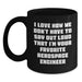 Funny Aerospace Engineer Gifts for Men - Black Coffee Mug I Love How We Don't Have To Say Out Loud That I'm Your Favorite Aerospace Engineer - Main
