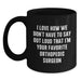 Funny Orthopedic Surgeon Gifts for Men, Best Orthopedic Surgeon Mugs, I Love How We Don't Have To Say Out Loud That I'm Your Favorite Orthopedic Surgeon, Black Coffee Mug, Christmas Unique Gifts - Main