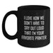 Funny Painter Gifts for Men Women Friends Coworkers Family - I Love How We Don't Have To Say Out Loud That I'm Your Favorite Painter Black Coffee Mug - Main