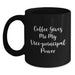 Funny Vice-principal Quotes Black Coffee Mug Gifts for Vice-principal from Friends, Unique Christmas Unique Gifts for Vice-principal, Vice-principal Black Coffee Mug Ceramic - Main