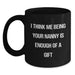 Funny Black Coffee Mugs Gifts from Men to Nanny, Unique Christmas Unique Gifts for Nanny - Main