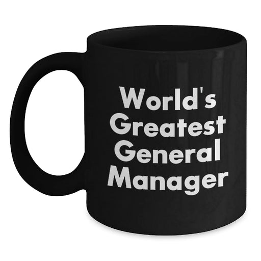 Funny World's Greatest General Manager Gifts for Men from Family on Birthday Unique Gifts - Main