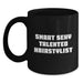 Funny Smart Sexy Talented Hairstylist Birthday Unique Gift from Friends to Hairstylist, Black Coffee Mug for Hairstylist, Gifts for Hairstylist - Main