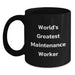 Funny World's Greatest Maintenance Worker Gifts from Friends for Men - Main