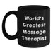 Funny 'World's Greatest Massage Therapist' Gifts from Friends for Massage Therapist Men - Main