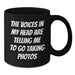 Funny Taking Photos Quotes Black Coffee Mug, Gifts from Friends for Taking Photos Enthusiasts, Birthday Unique Gifts - Additional