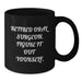 Funny Oral Surgeon Gifts for Him or Her - Retired Oral Surgeon Said 'Figure It Out Yourself' - Black Coffee Mug for Birthday Unique Gifts from Friends or Family - Additional