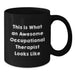 Funny Occupational Therapist Gifts for Christmas Unique Black Coffee Mugs from Friends, Gifts for Men Women Coworkers Family Occupational Therapists - Additional